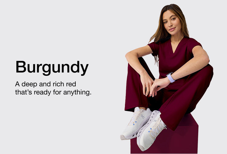 Burgundy: A deep and rich red ready for anything.