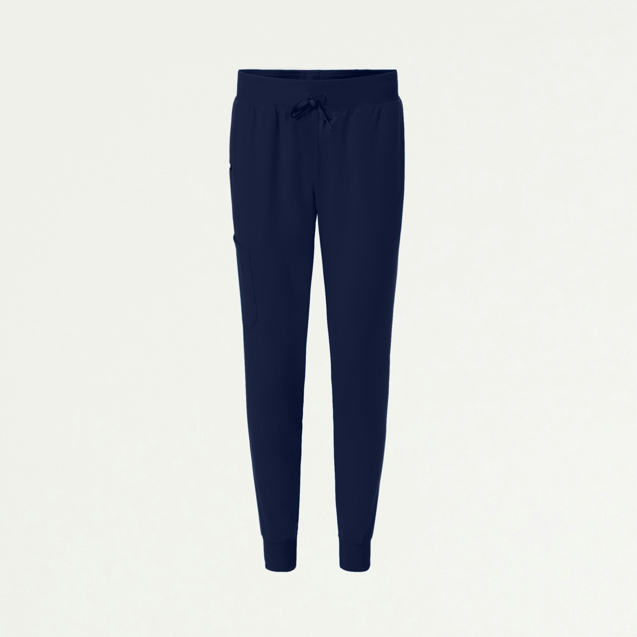 Silex Slim Knit-Waist Scrub Jogger - Midnight Navy - WOMEN'S PANTS - Jaanuu