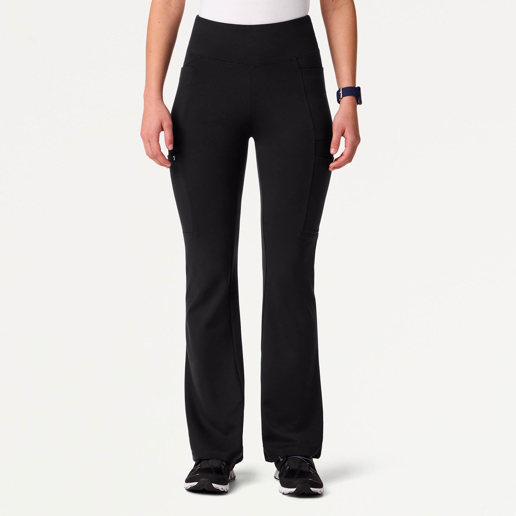 Perri UltraSOFT™ Yoga Scrub Pant - Black