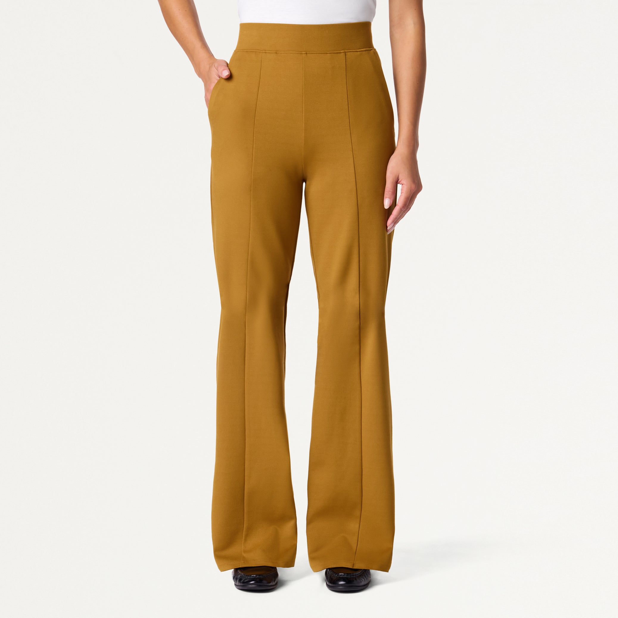 Josie Wide-Leg UltraSOFT™ Scrub Pant - Cider
