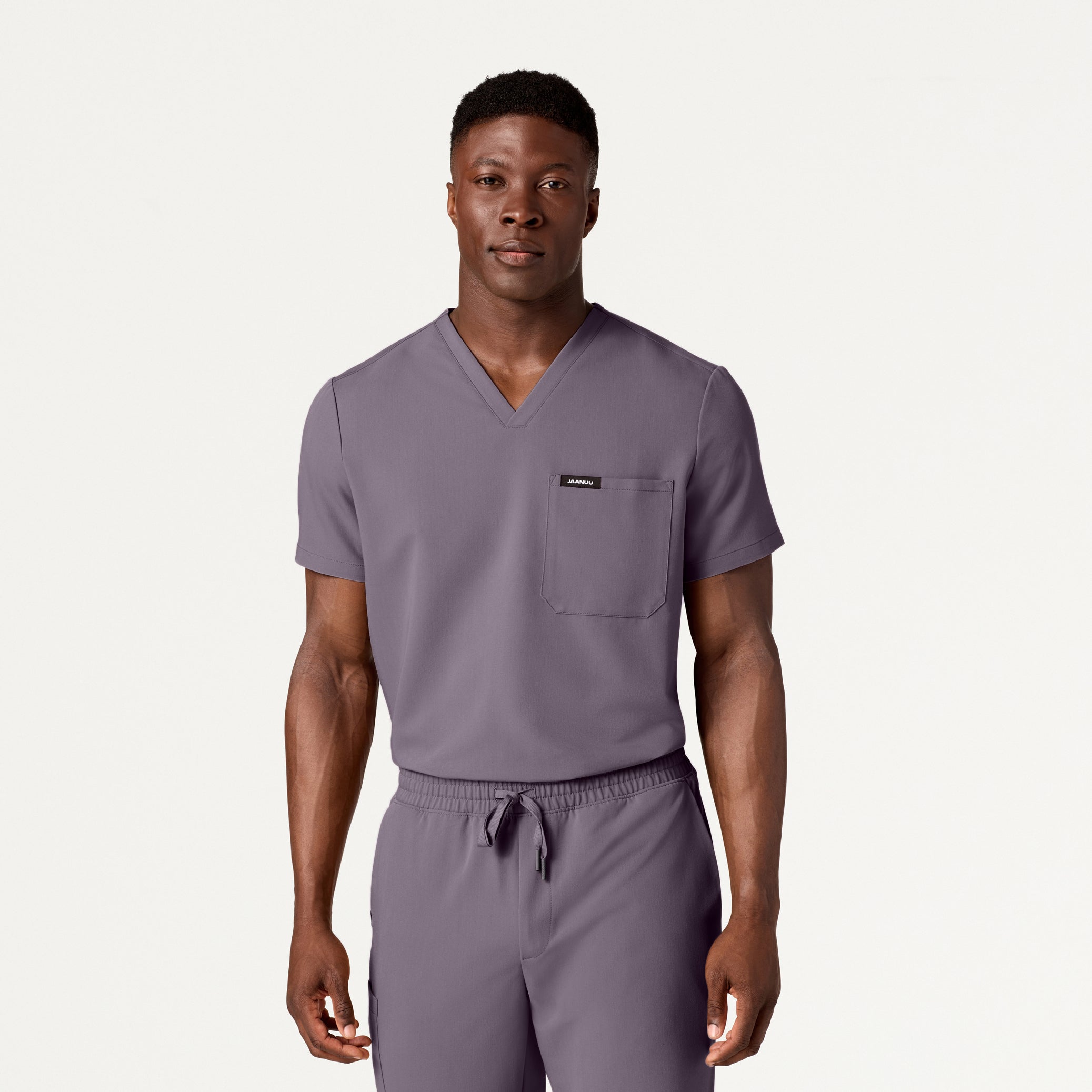 Holmes Everyday 1-Pocket Scrub Top - Titanium