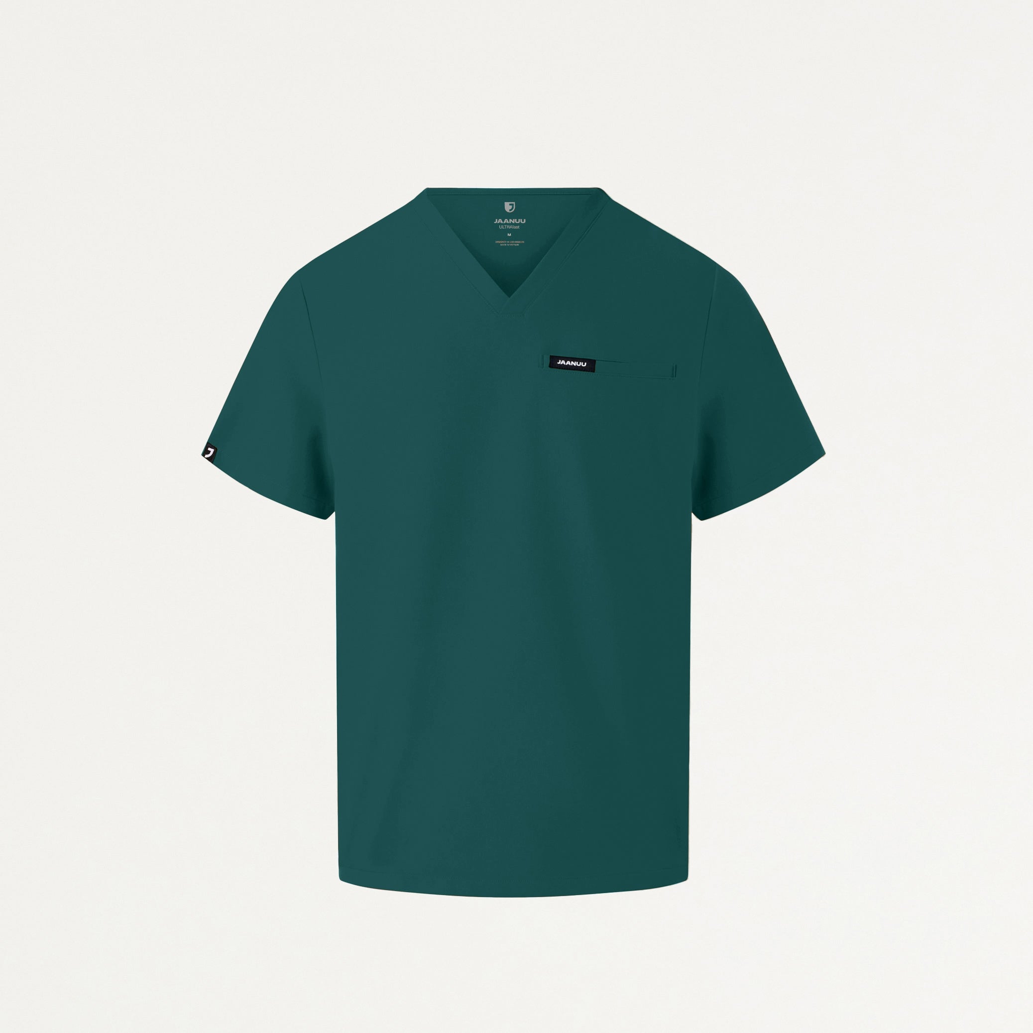 Platt 3-Pocket Scrub Top - Midnight Green