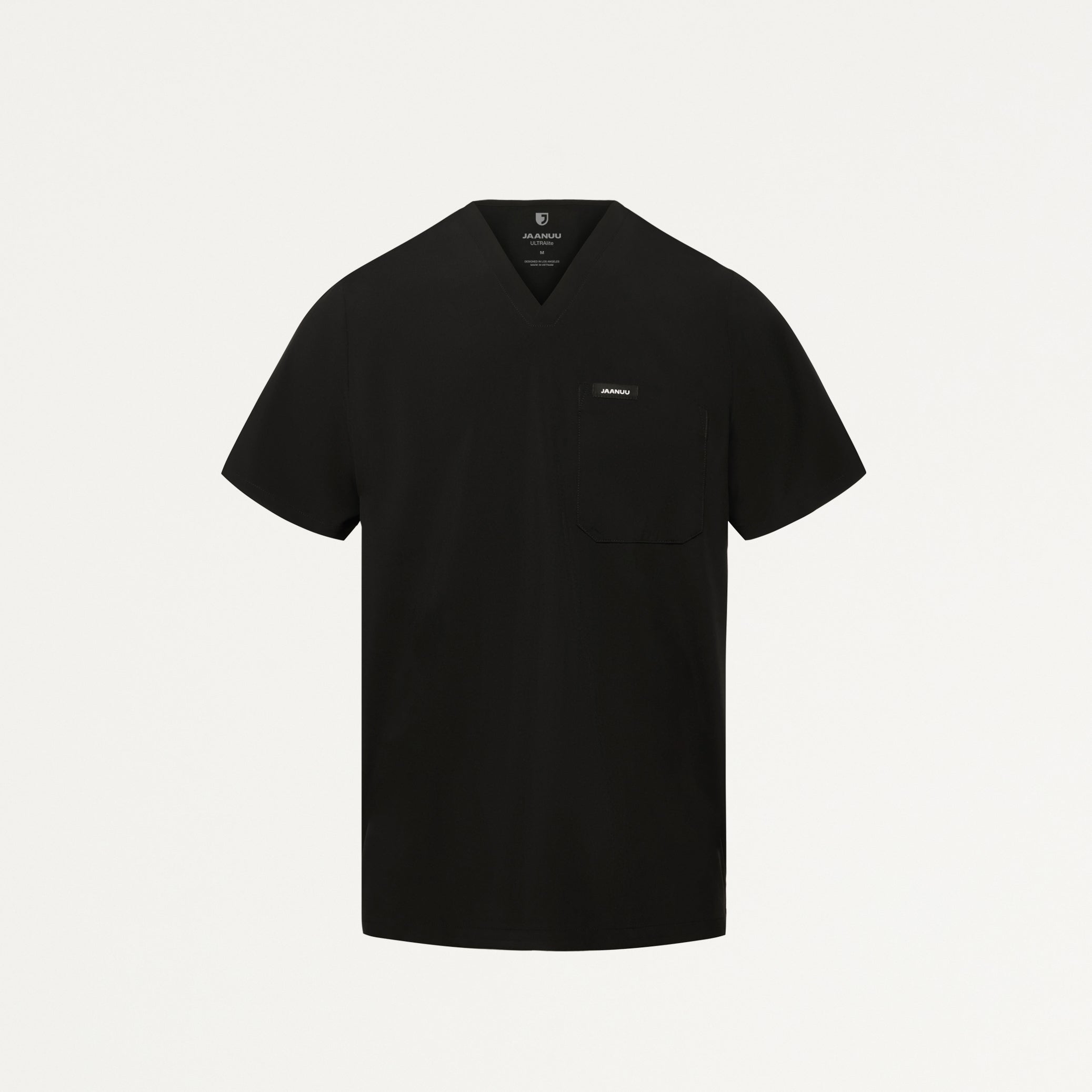 Holmes UltraLITE™ 1-Pocket Scrub Top - Black