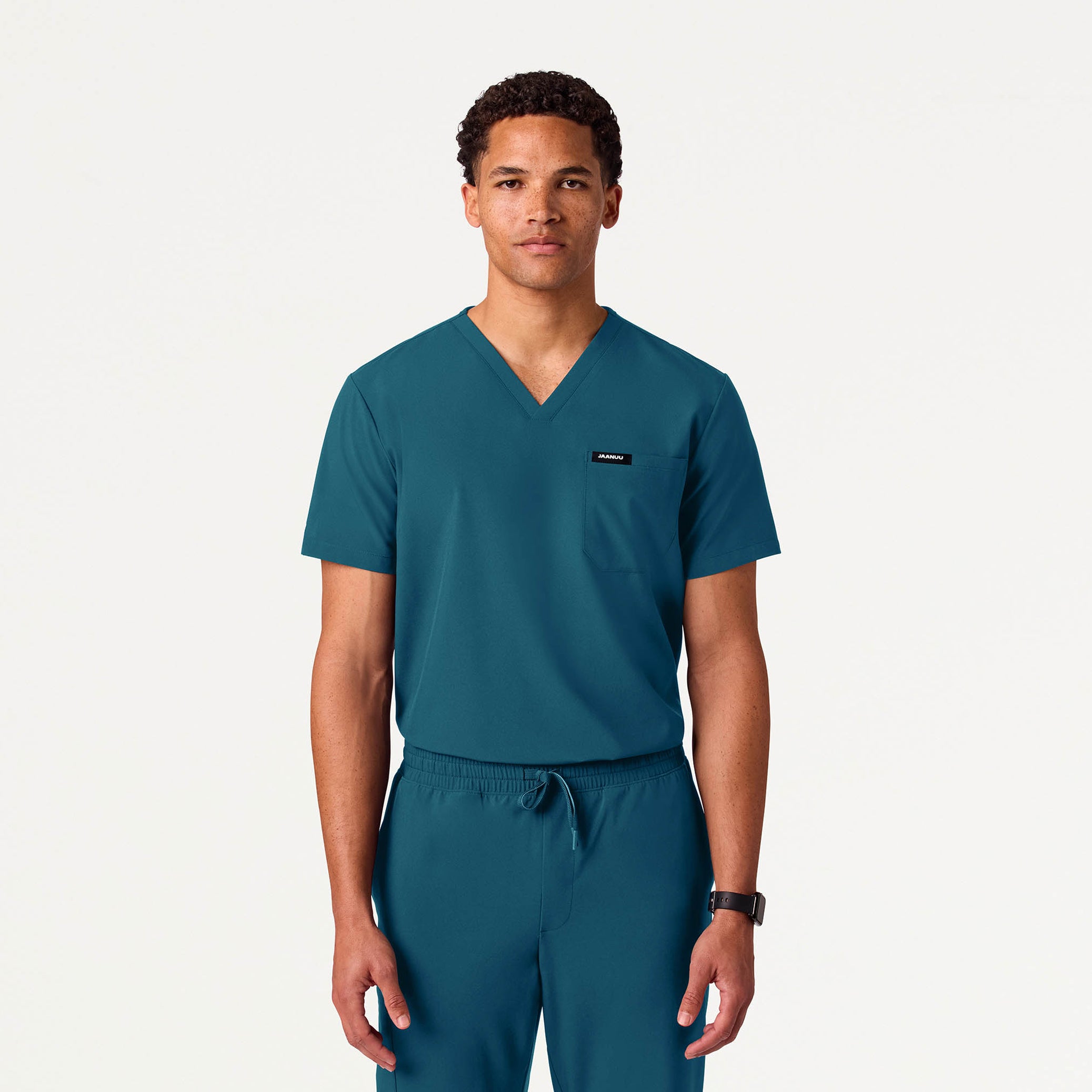 Holmes UltraLITE™ 1-Pocket Scrub Top - Caribbean Blue