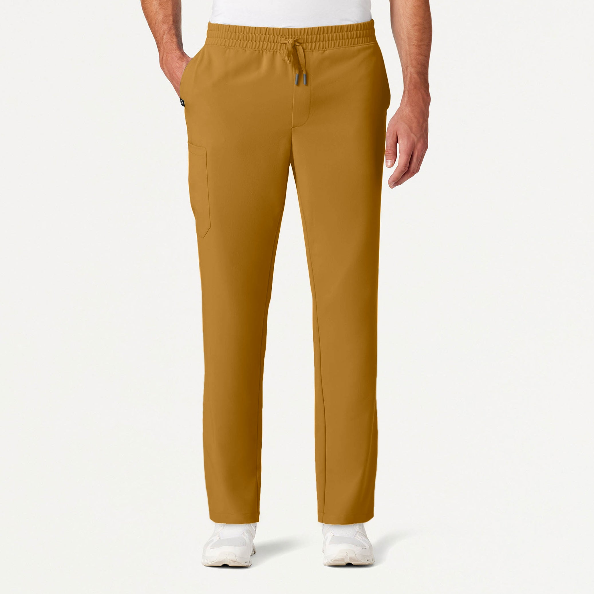 Rhodes Everyday Straight-Leg Scrub Pant - Cider