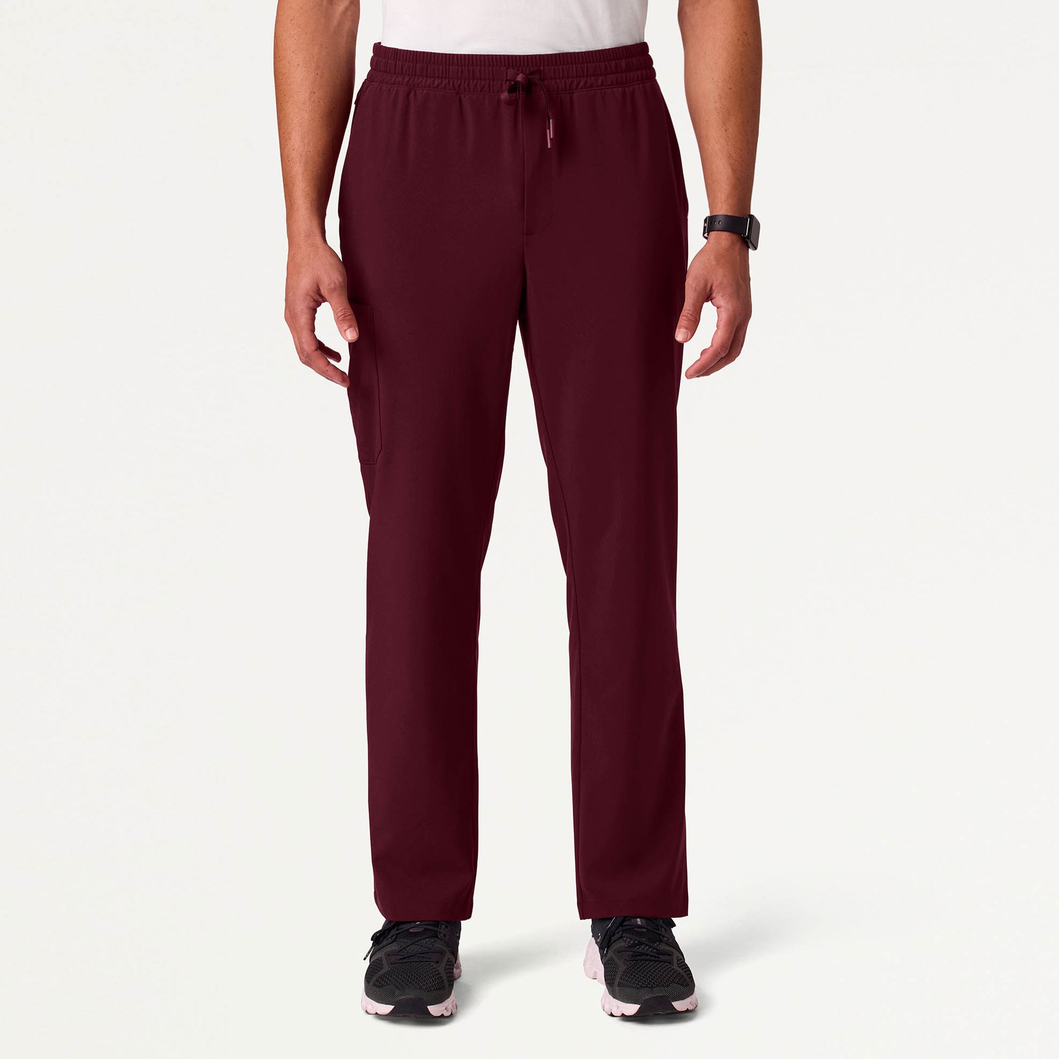 Rhodes UltraLITE™ Straight-Leg Scrub Pant - Burgundy