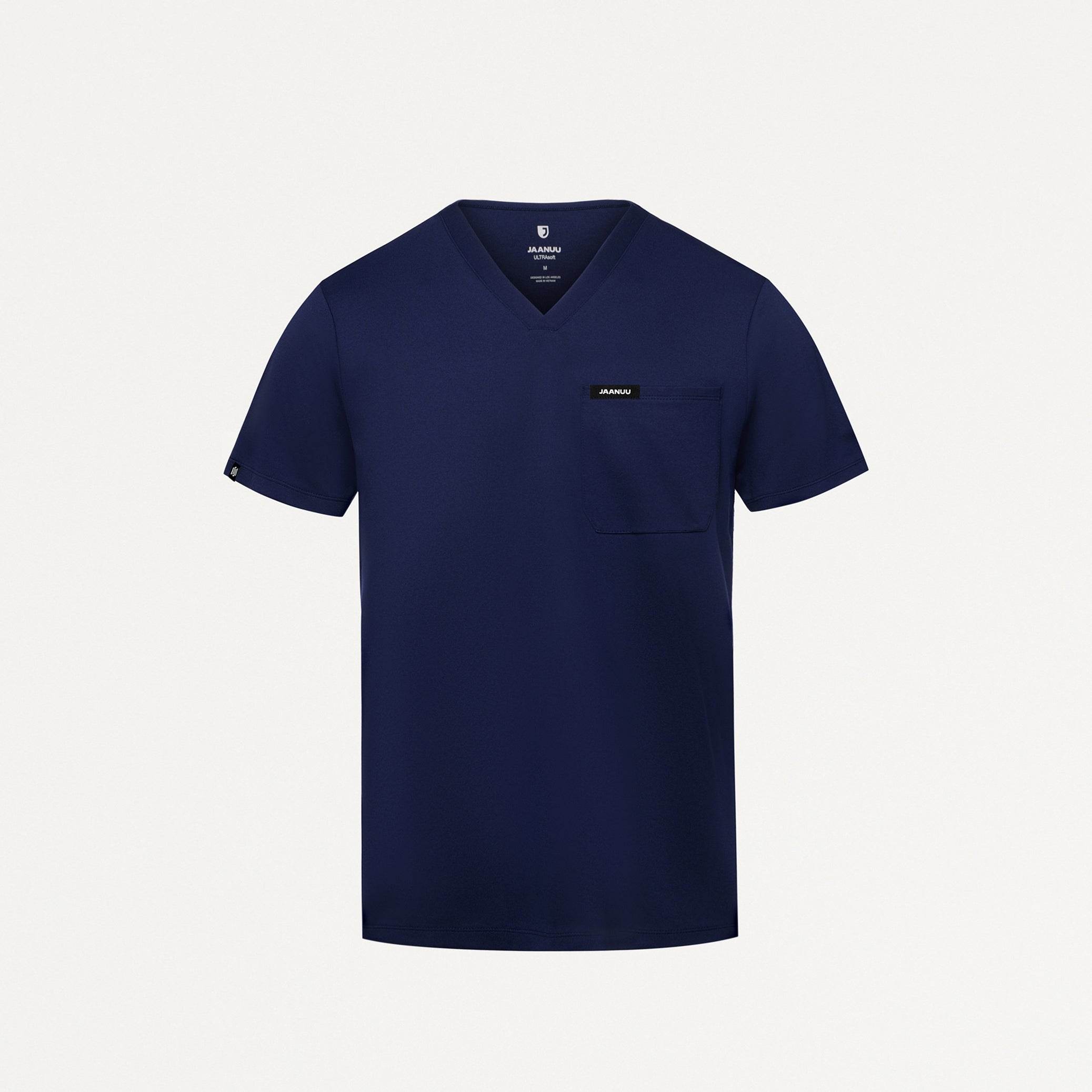 Asher Slim UltraSOFT™ Scrub Top - Midnight Navy