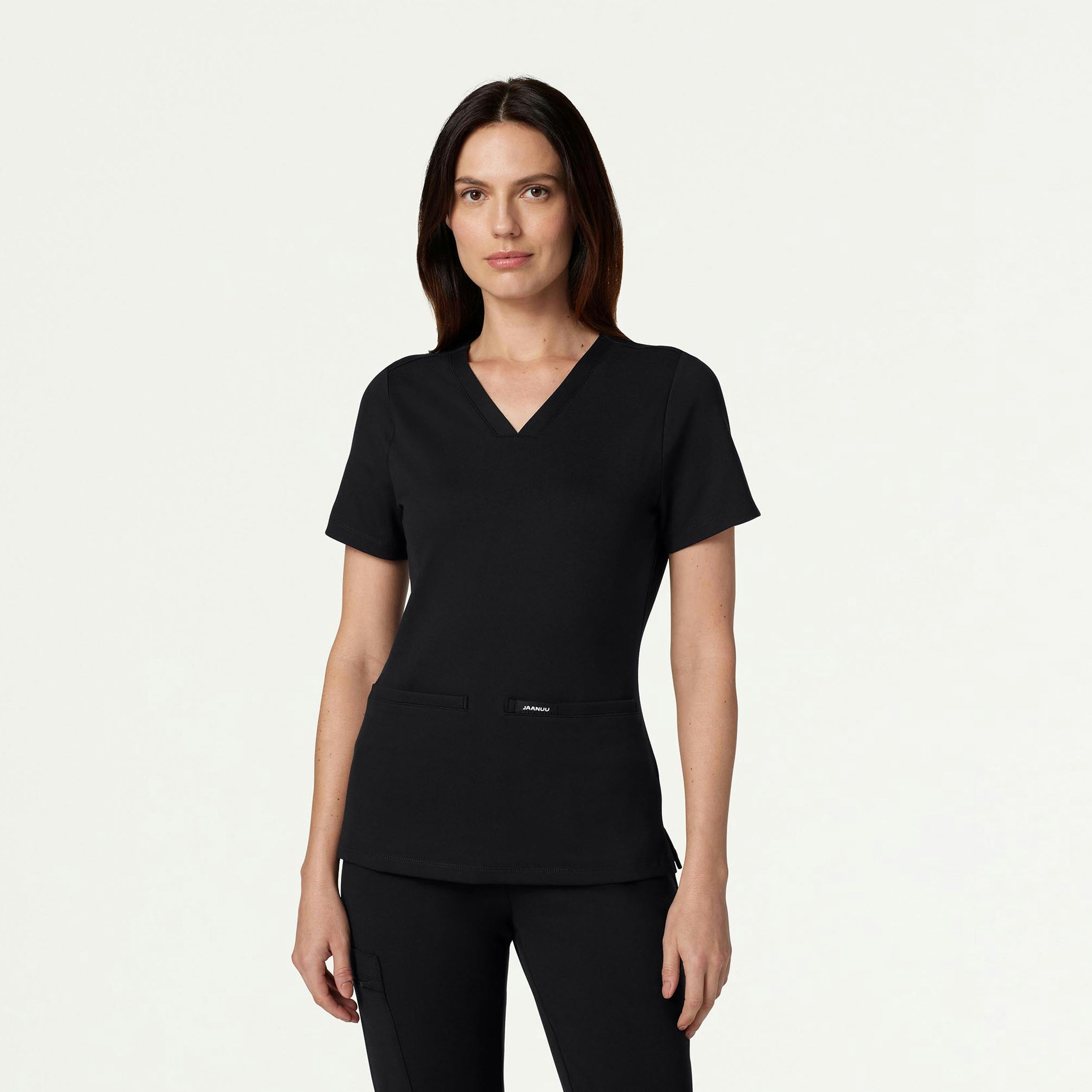 The Newland Jacket Scrub Set - Black - 3