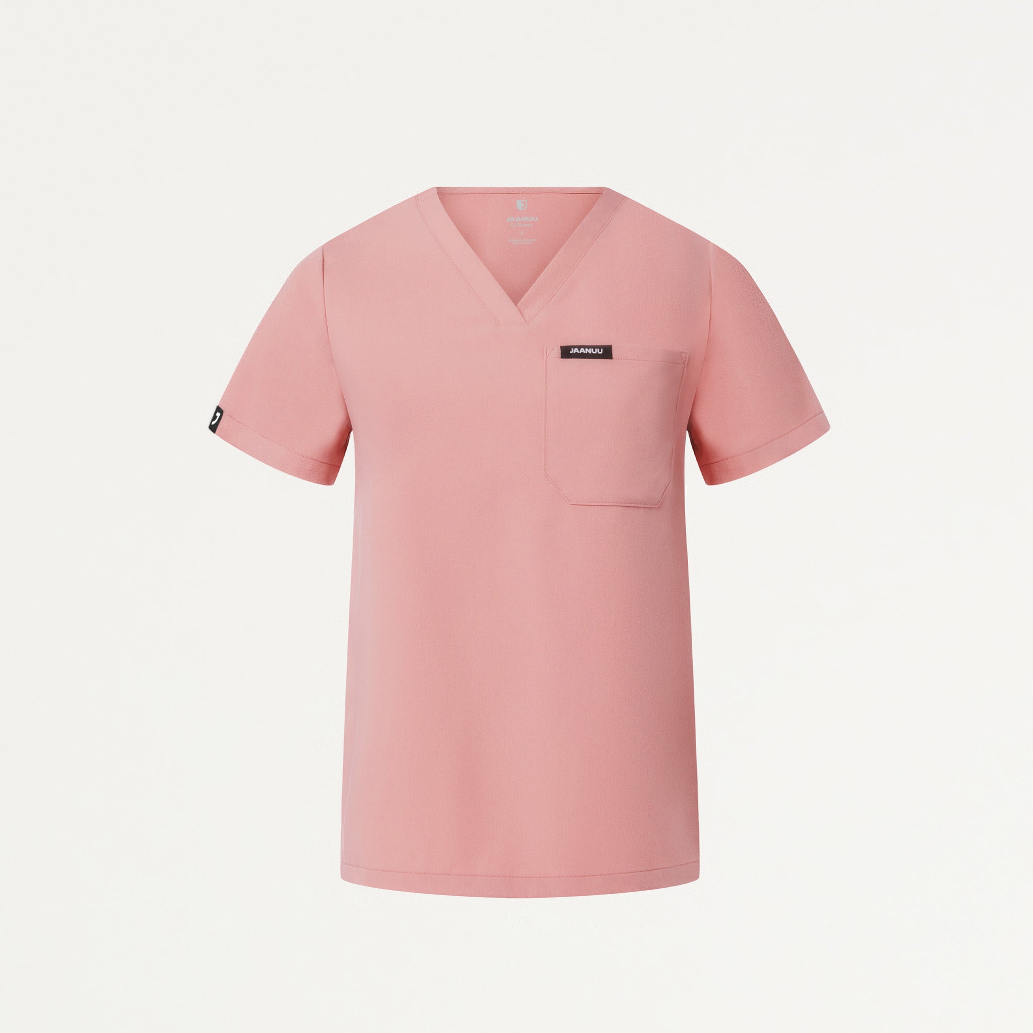 Rhena Essential 1-Pocket Scrub Top - Mauve