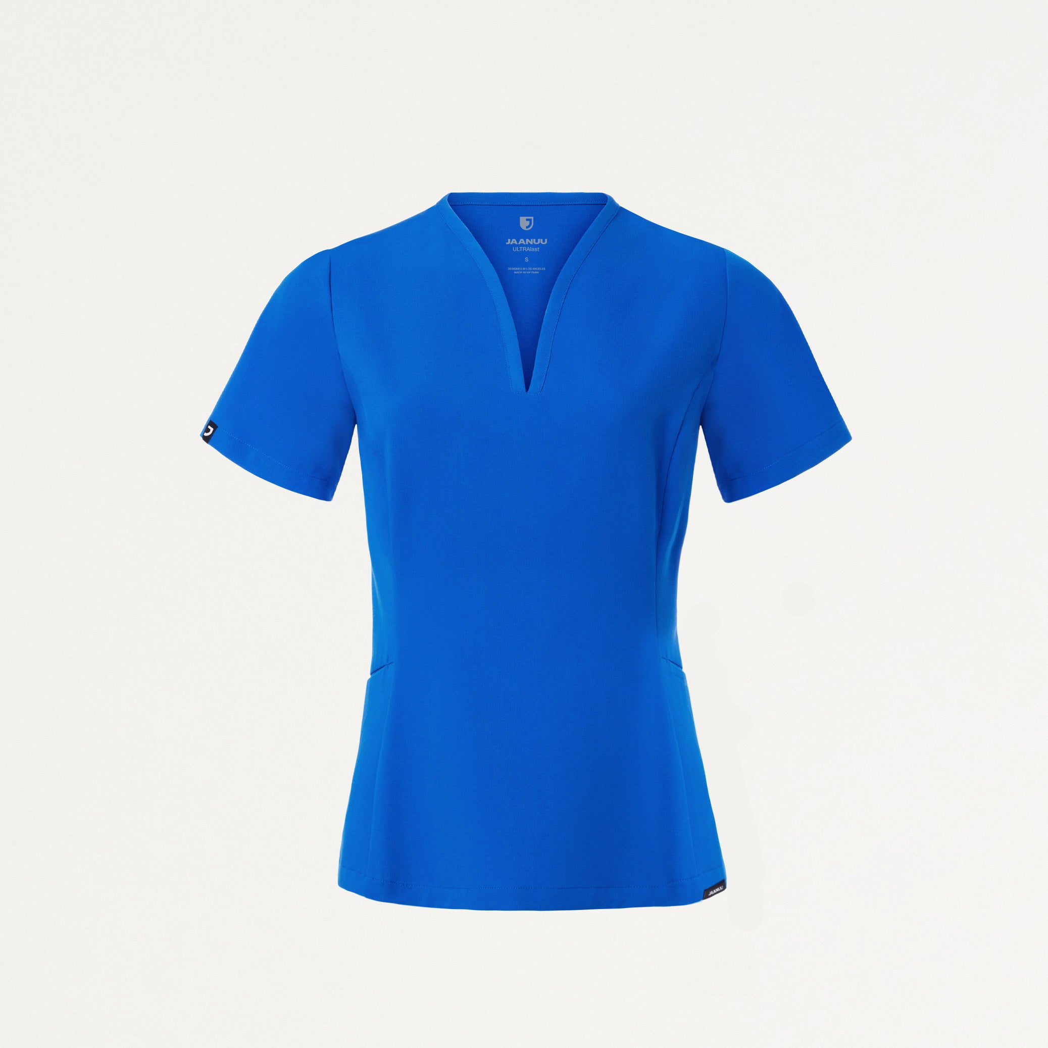Calix Fit & Flare Scrub Top - Royal Blue