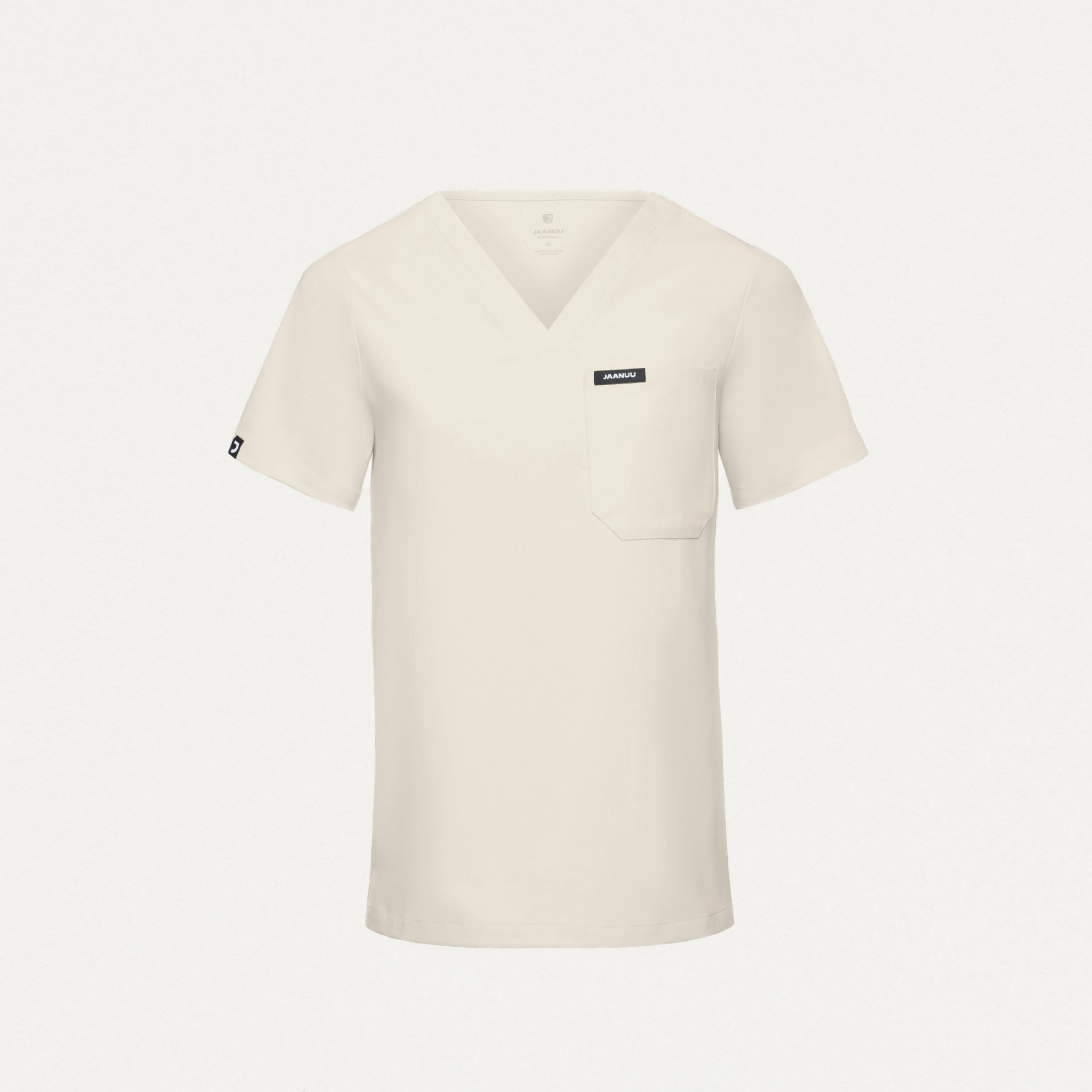 Rhena Slim Essential 1-Pocket Scrub Top - Birch