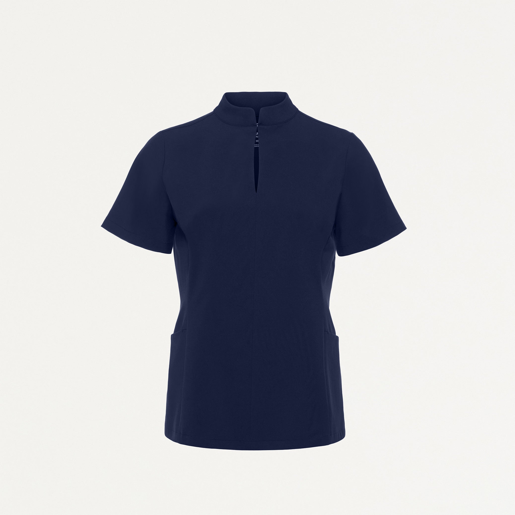 Aria Fit & Flare UltraLITE™ Scrub Top - Midnight Navy