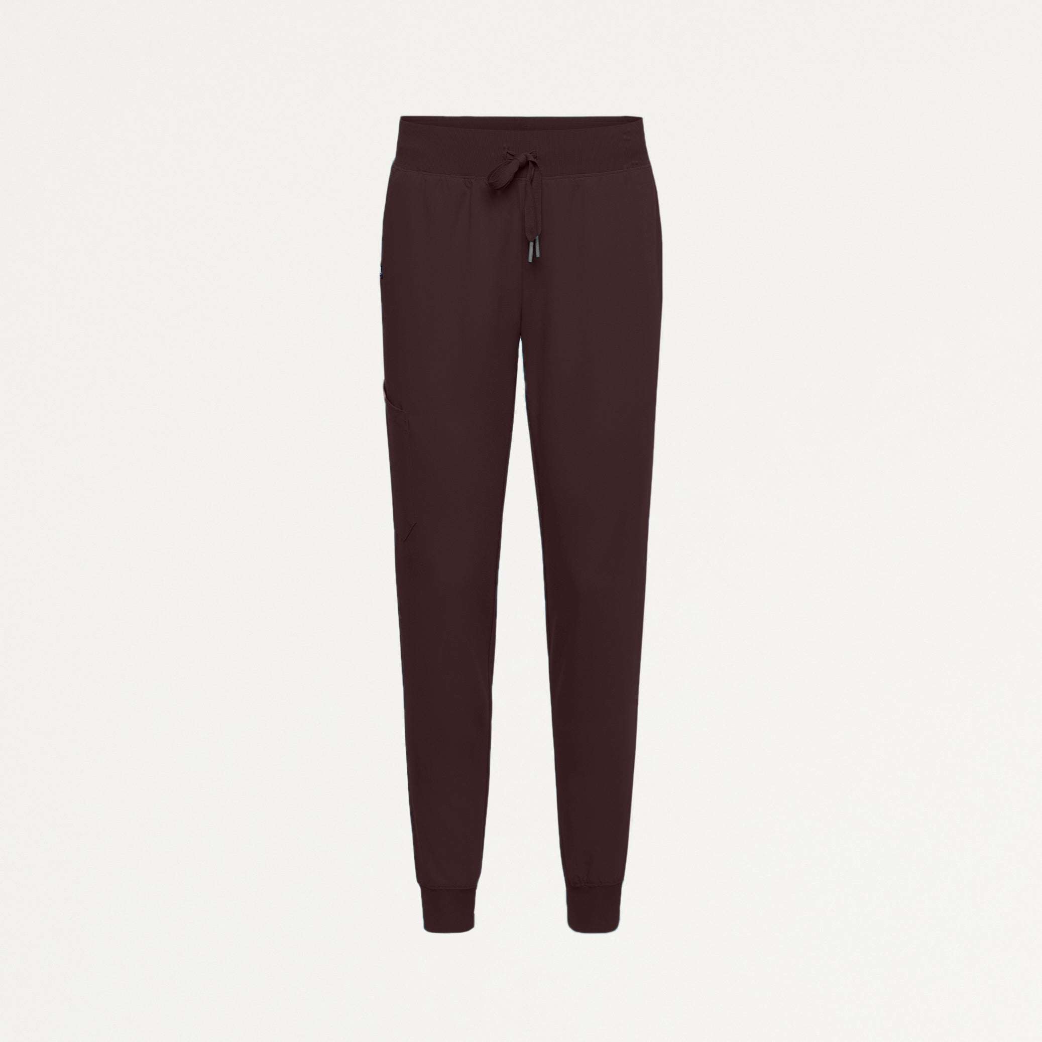 Silex Slim Knit-Waist Scrub Jogger - Espresso