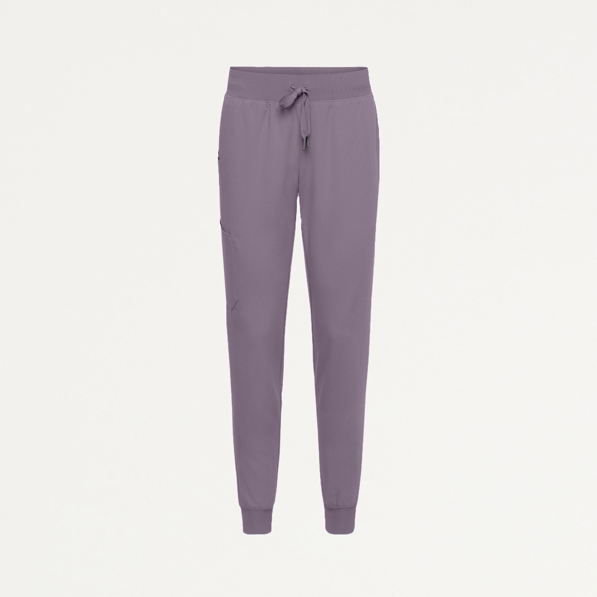 Silex Slim Knit-Waist Scrub Jogger - Titanium