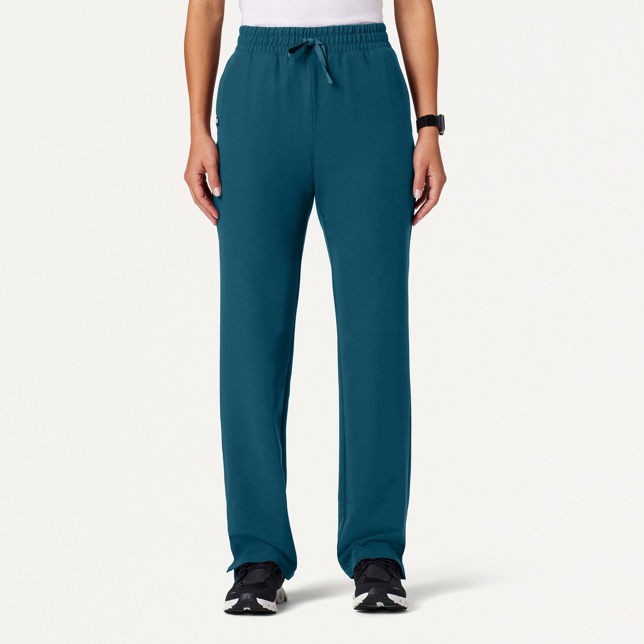 Kerr 365 High Waisted Scrub Pant - Caribbean Blue