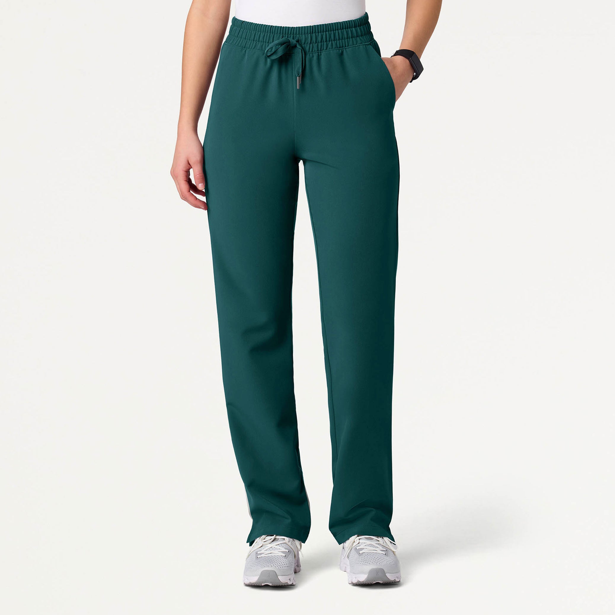 Kerr 365 High Waisted Scrub Pant - Midnight Green