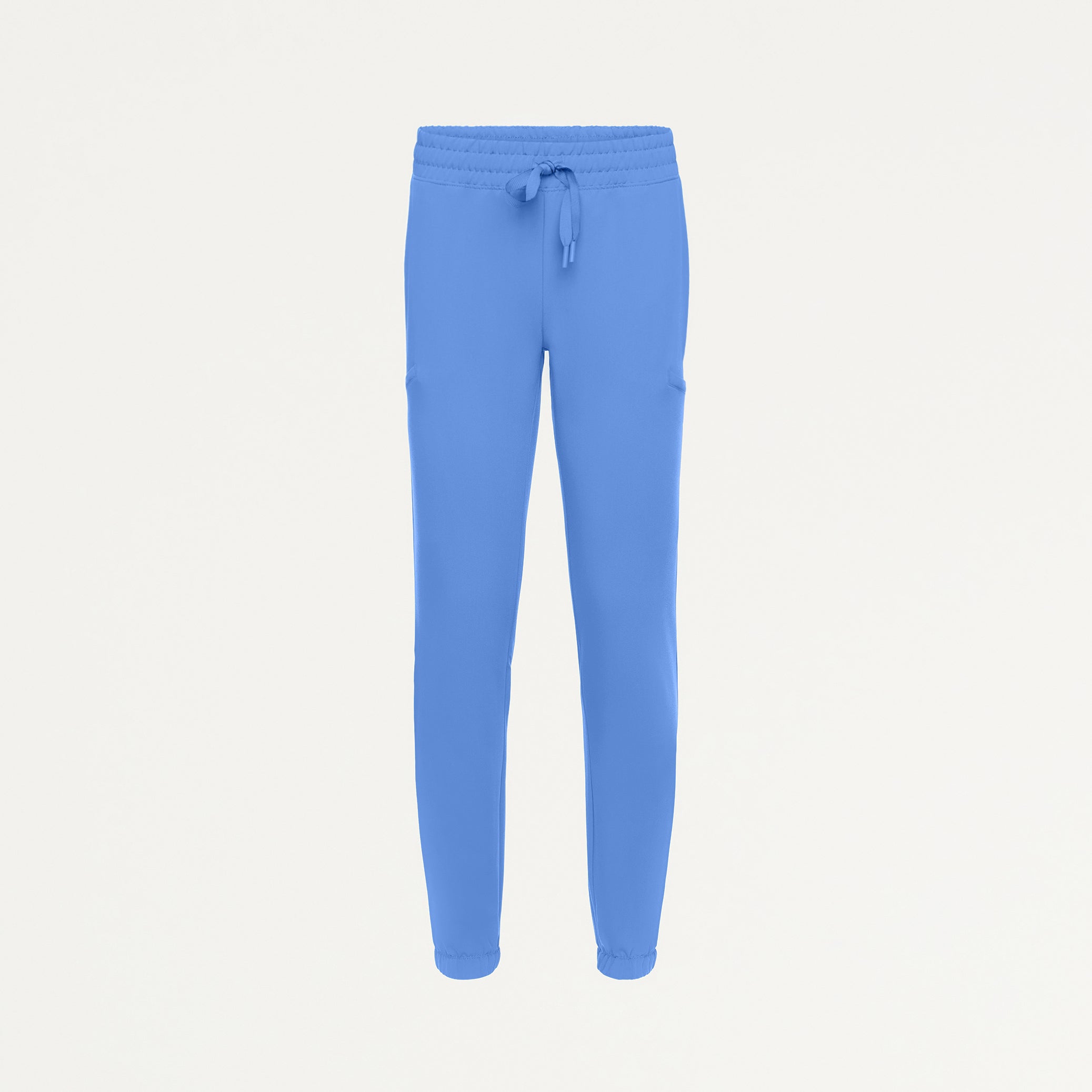 Jace Skinny 7-Pocket Scrub Jogger - Ceil Blue