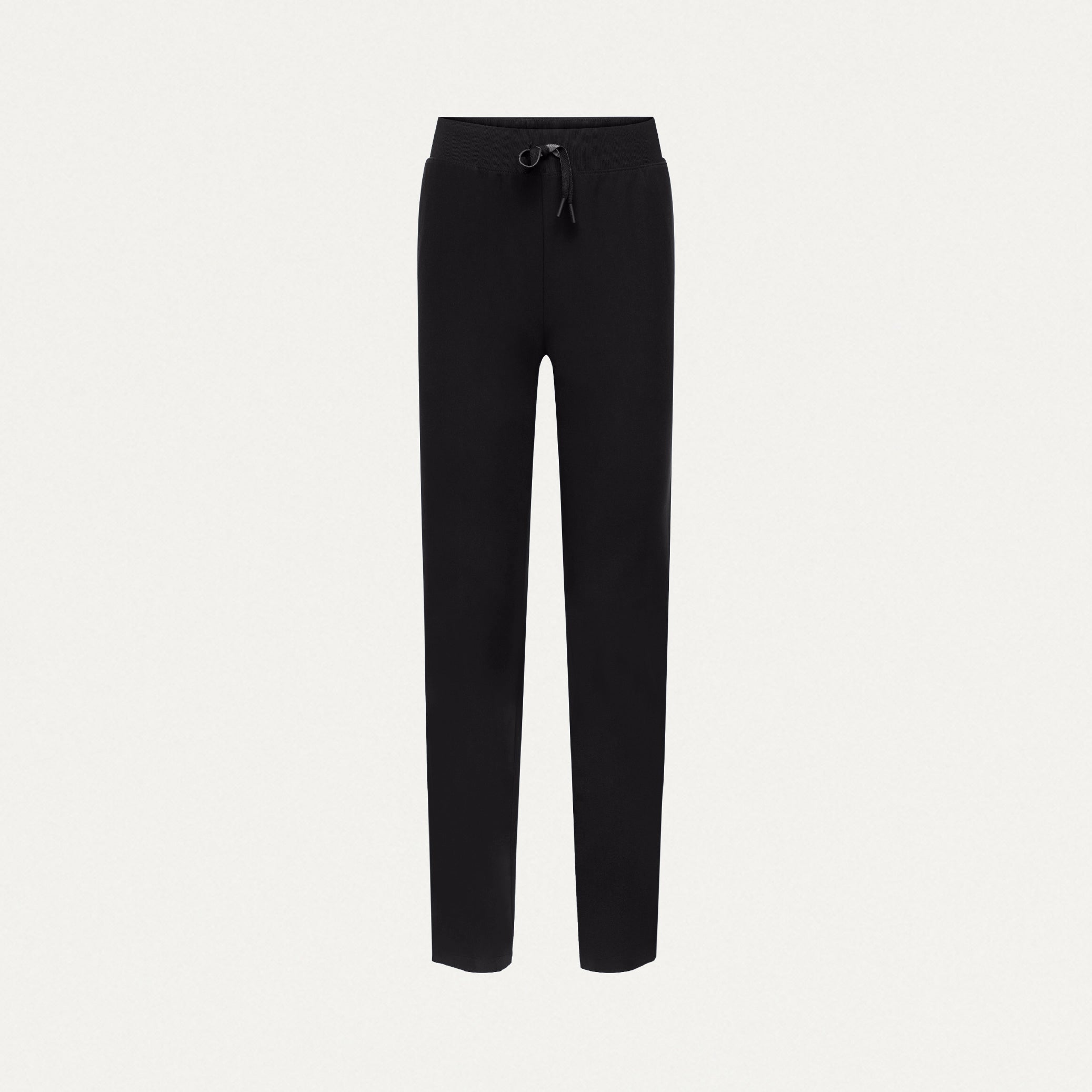 Xenos Slim Knit-Waist Scrub Pant - Black
