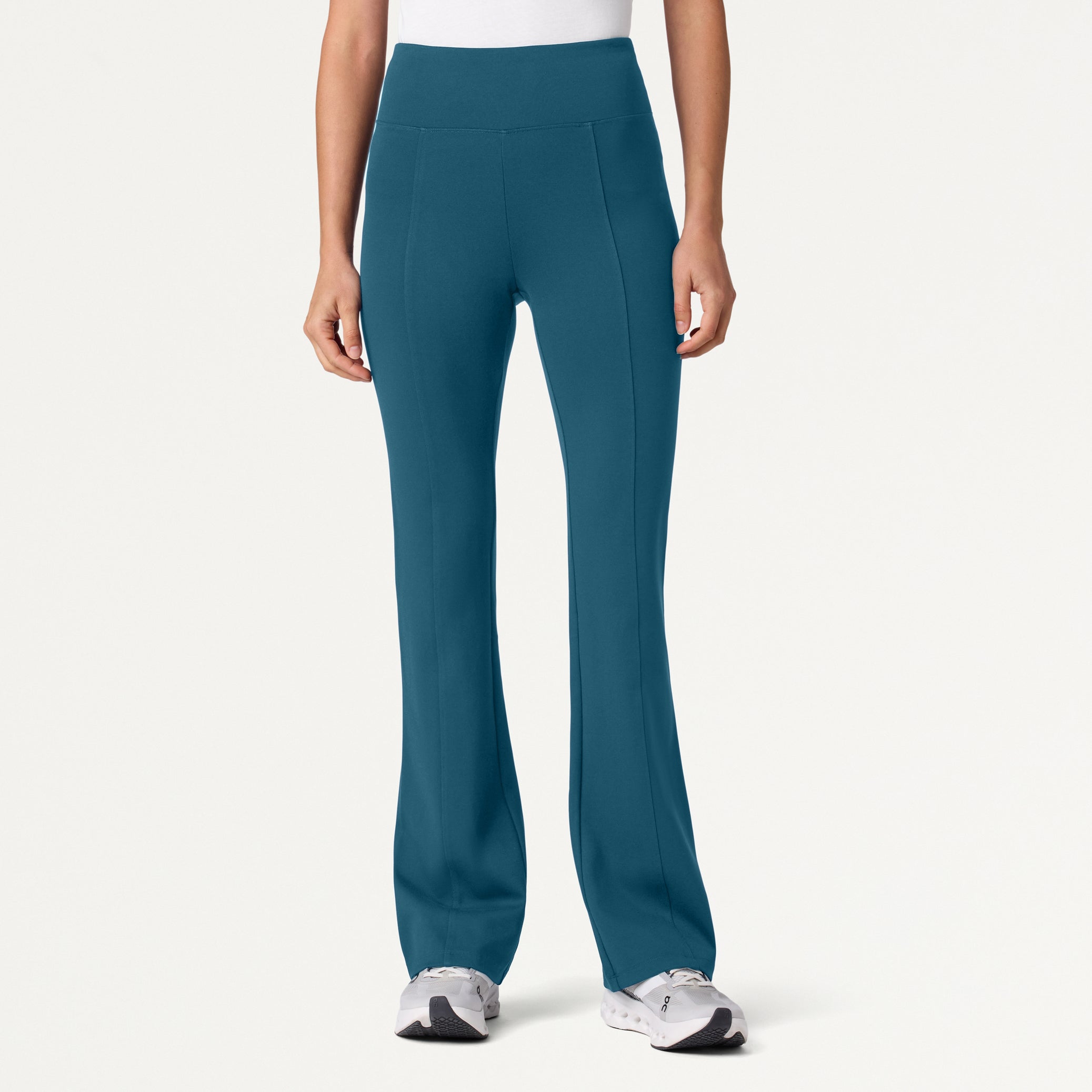 Ivy UltraSOFT™ Yoga Scrub Pant - Caribbean Blue