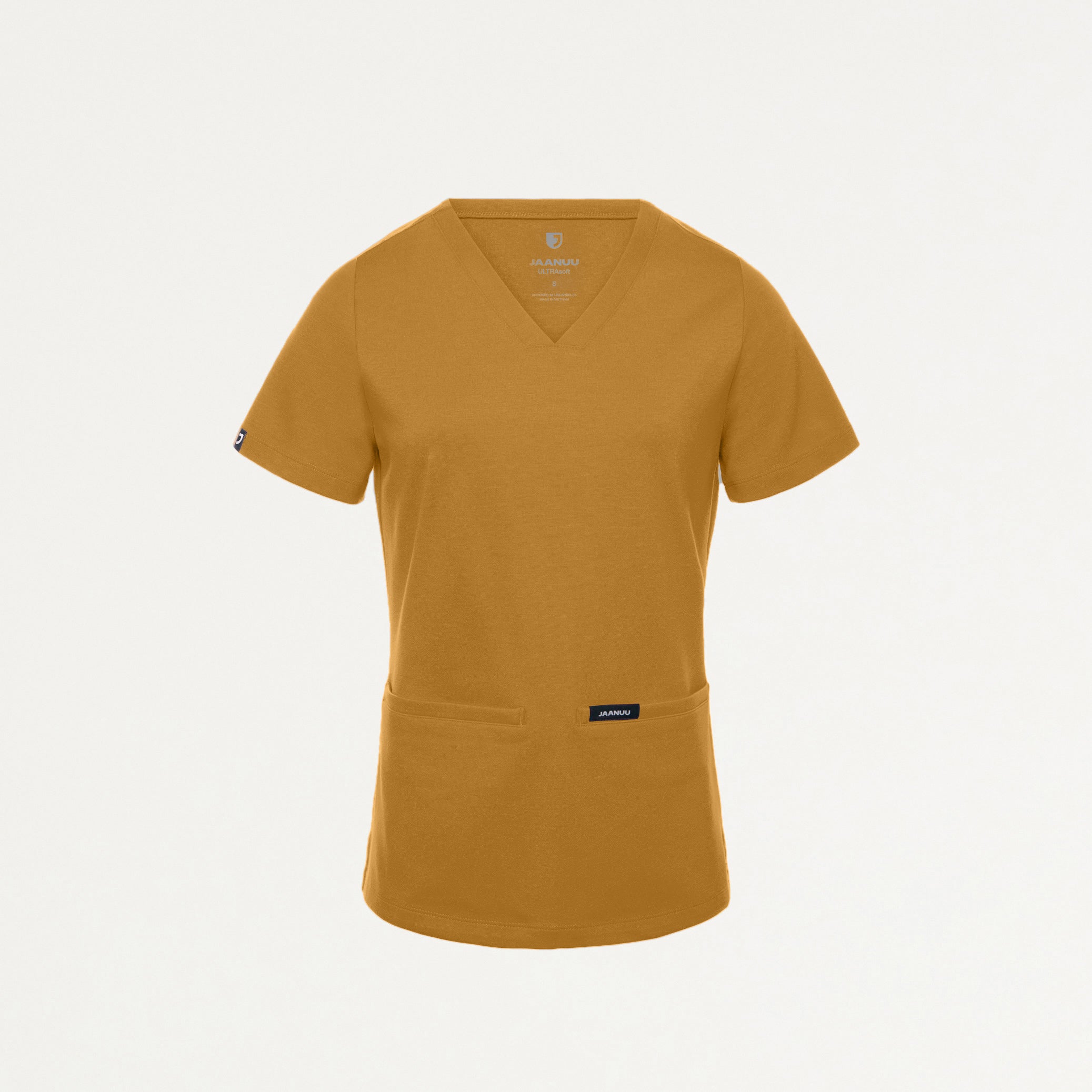 Cesi Slim UltraSOFT™ Scrub Top - Cider