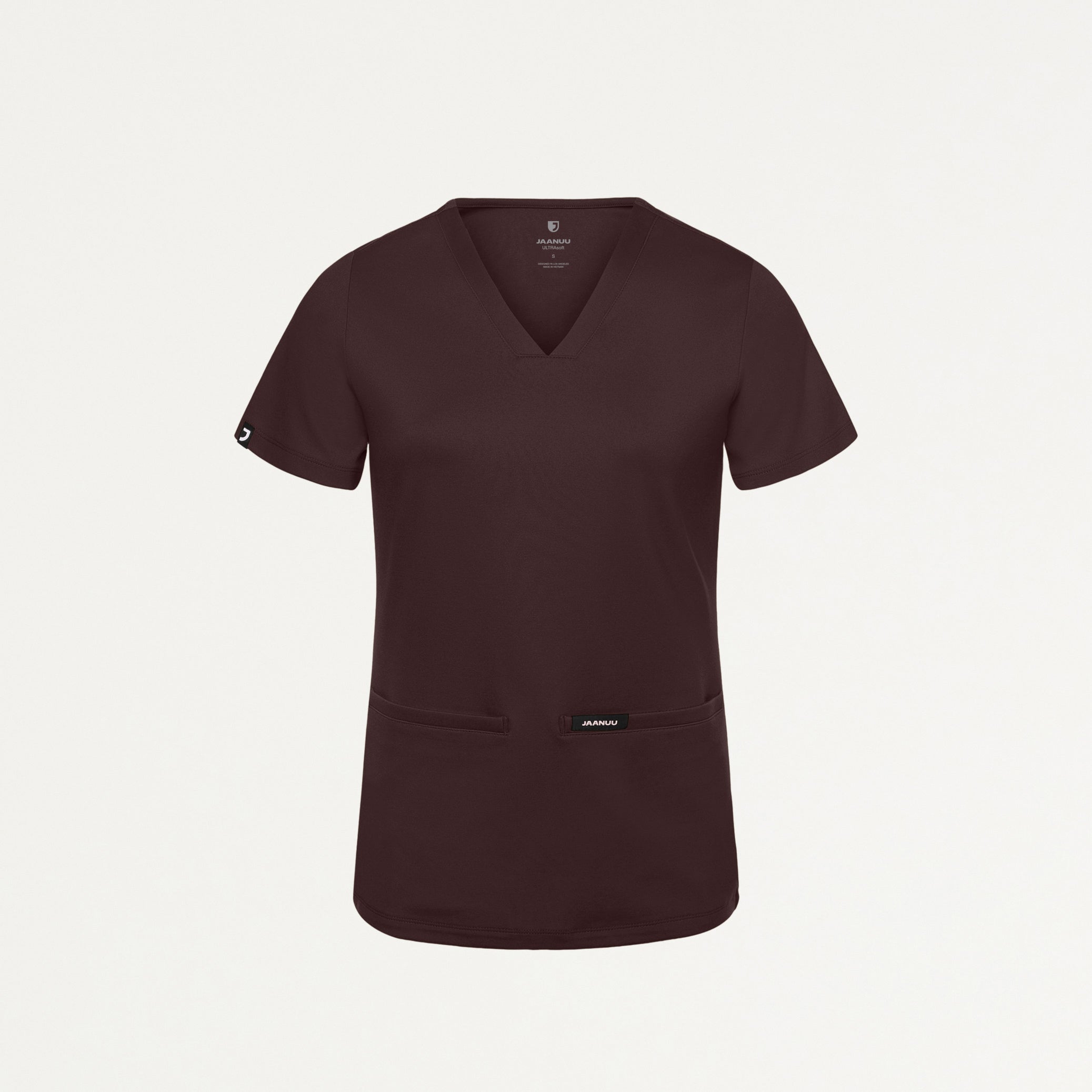 Cesi Slim UltraSOFT™ Scrub Top - Espresso