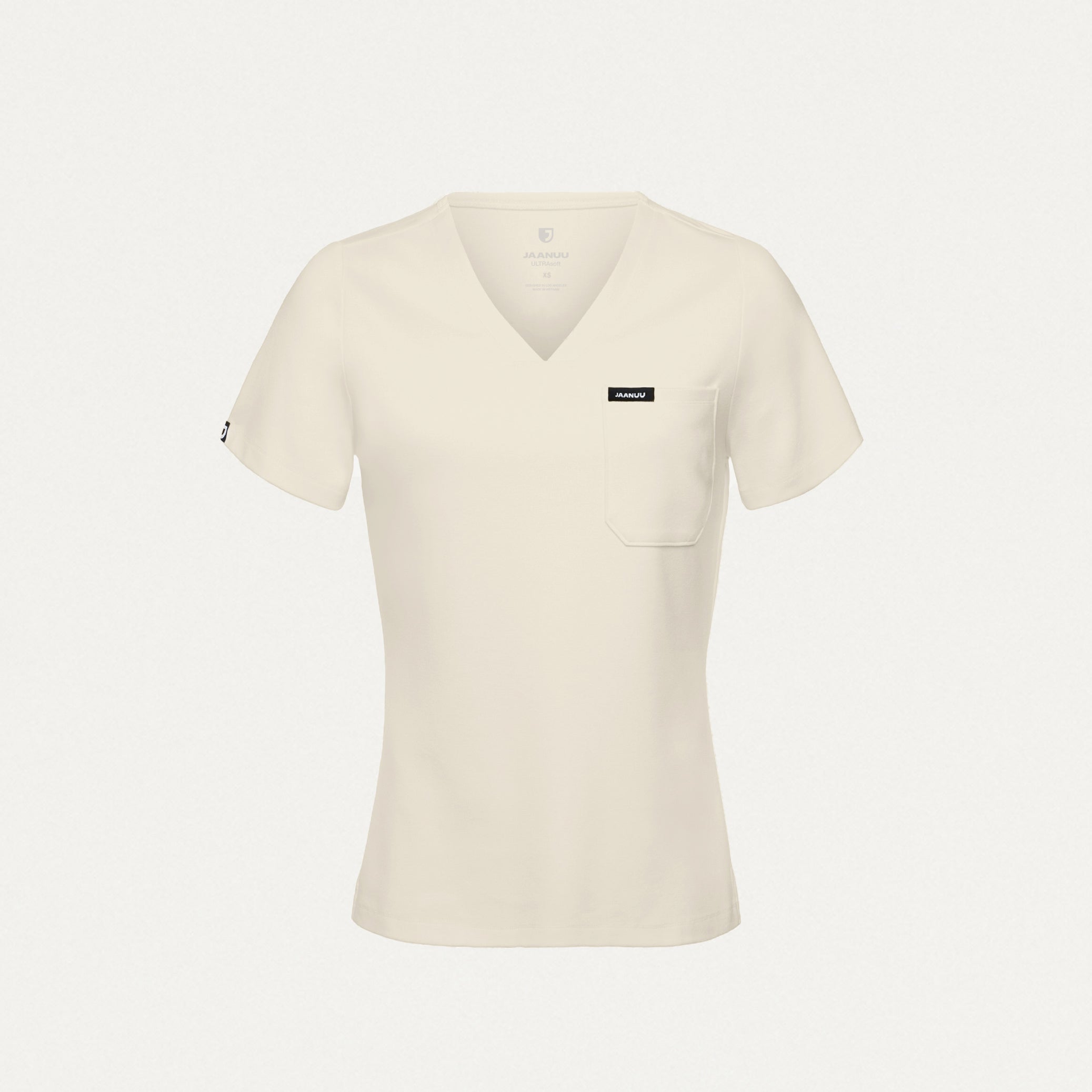 Rhena Slim UltraSOFT™ Scrub Top - Birch