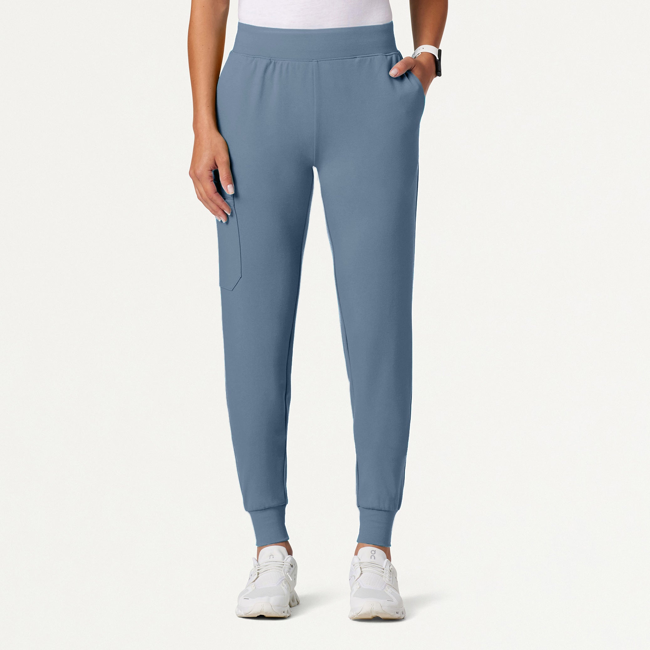Rubi Slim UltraSOFT™ Scrub Jogger - Storm Blue