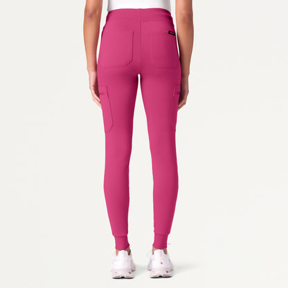 Kait 10-Pocket Skinny UltraSOFT™ Scrub Jogger - Wild Berry