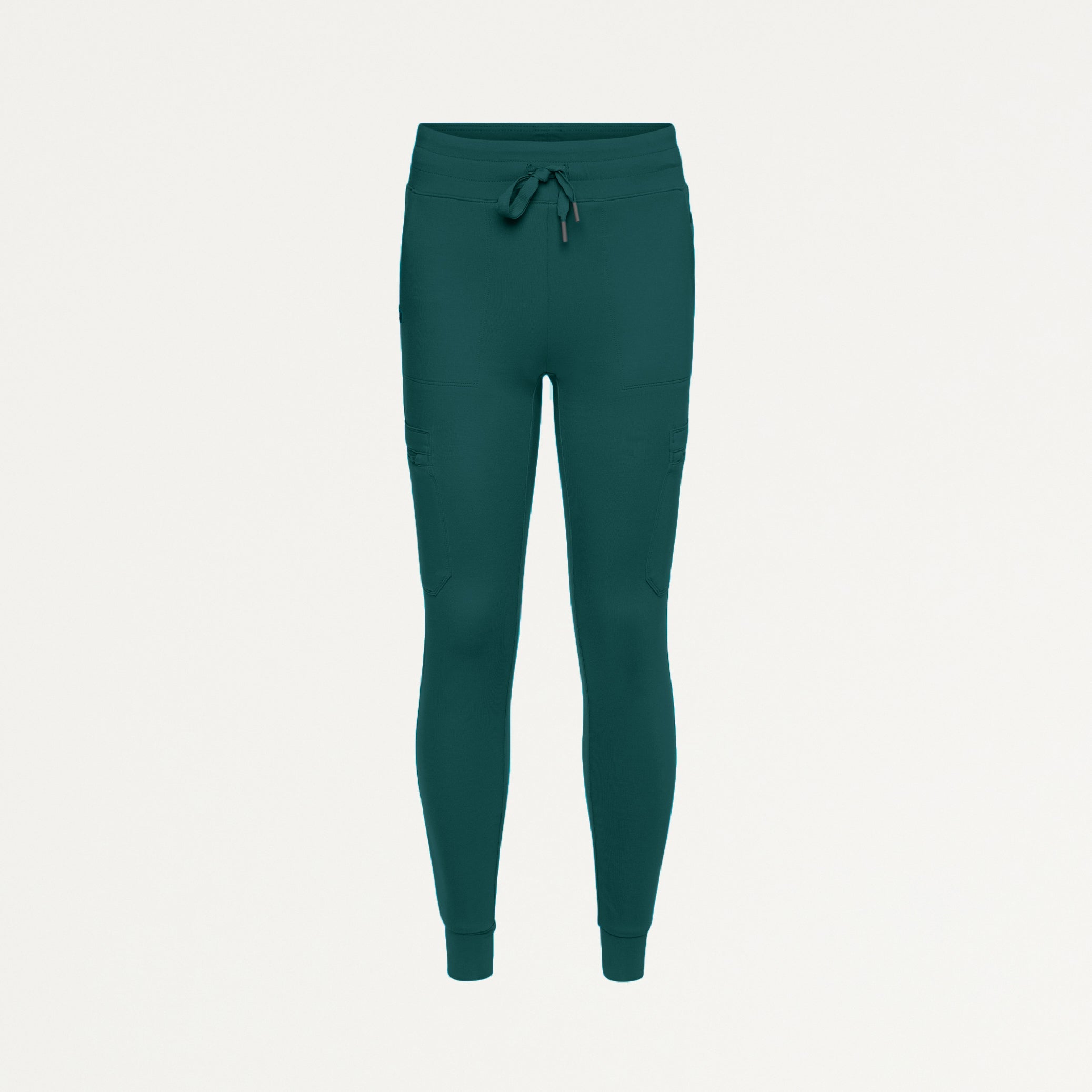 Kait 10-Pocket Skinny UltraSOFT™ Scrub Jogger - Midnight Green