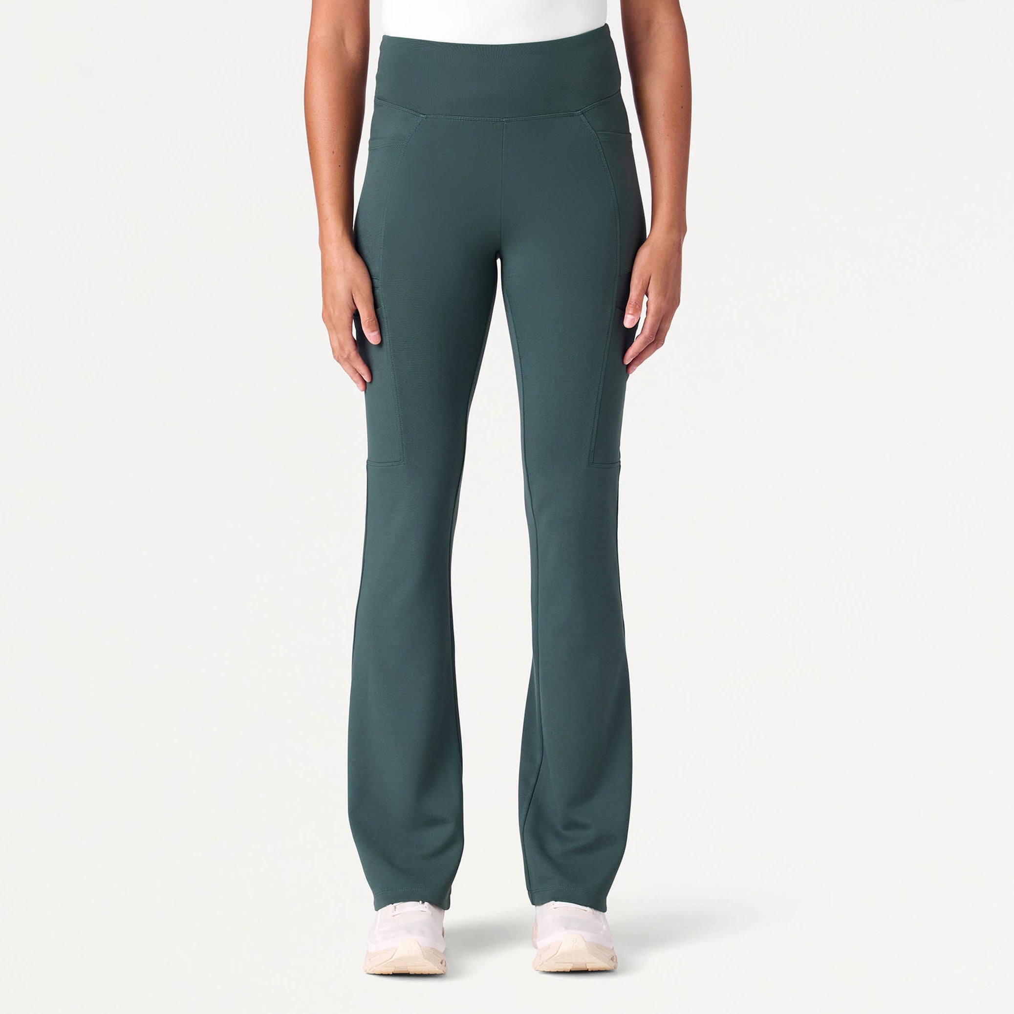 Perri UltraSOFT™ Yoga Scrub Pant - Alpine Green