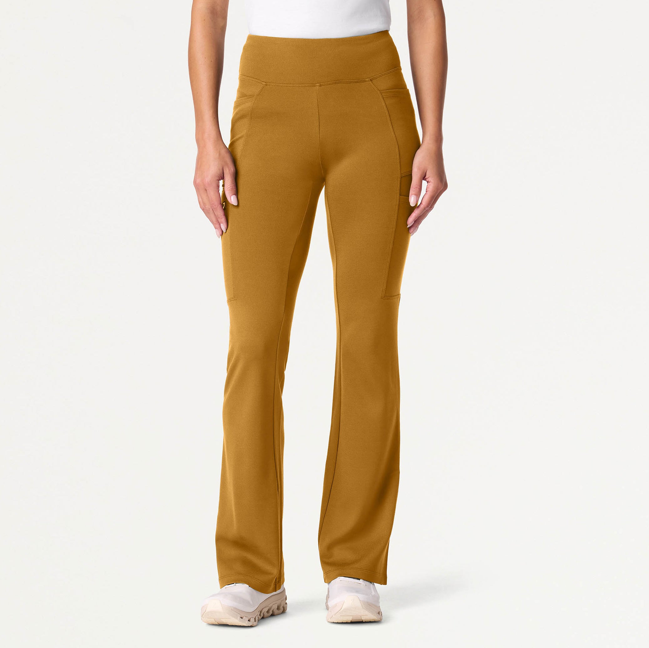 Perri UltraSOFT™ Yoga Scrub Pant - Cider