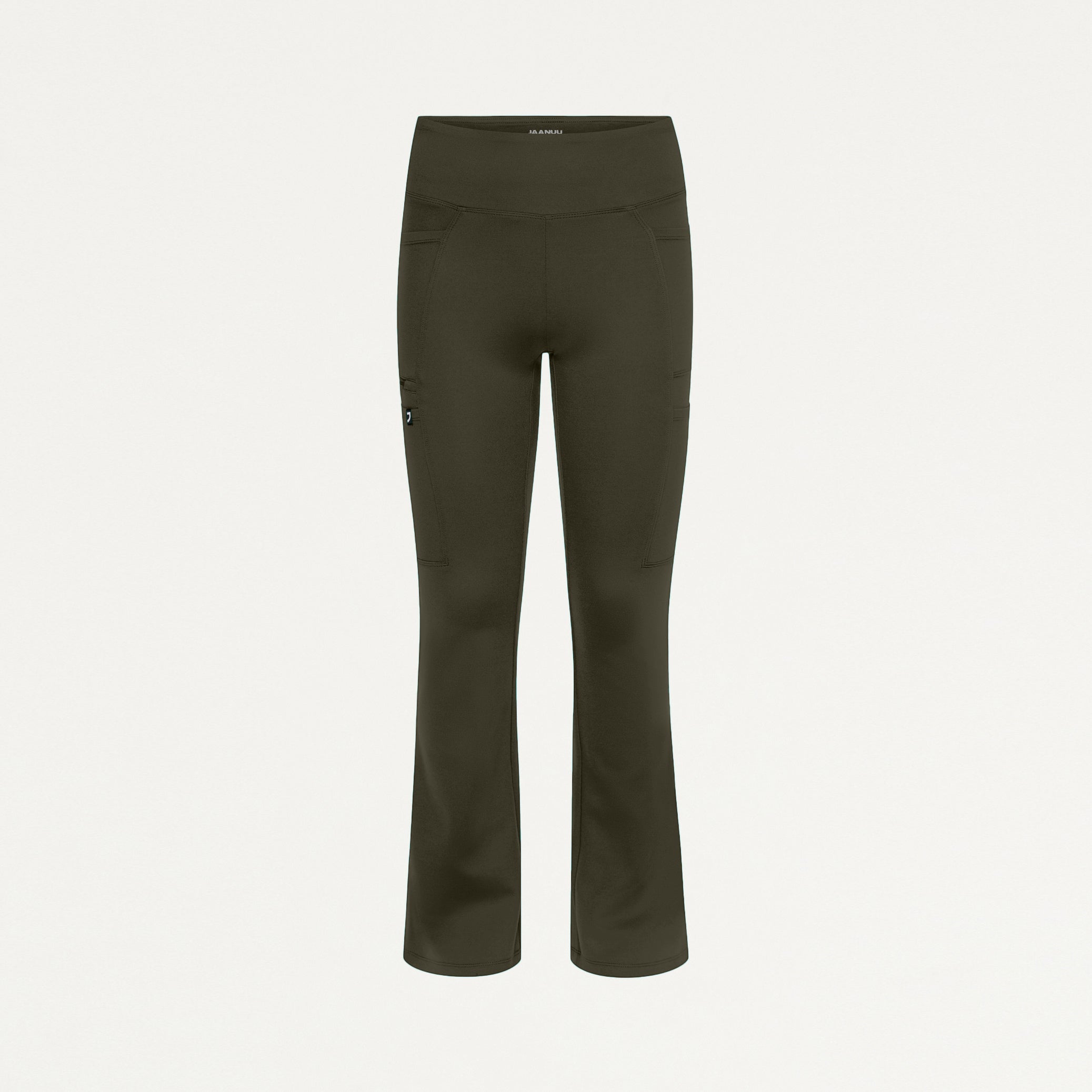 Perri UltraSOFT™ Yoga Scrub Pant - Deep Olive