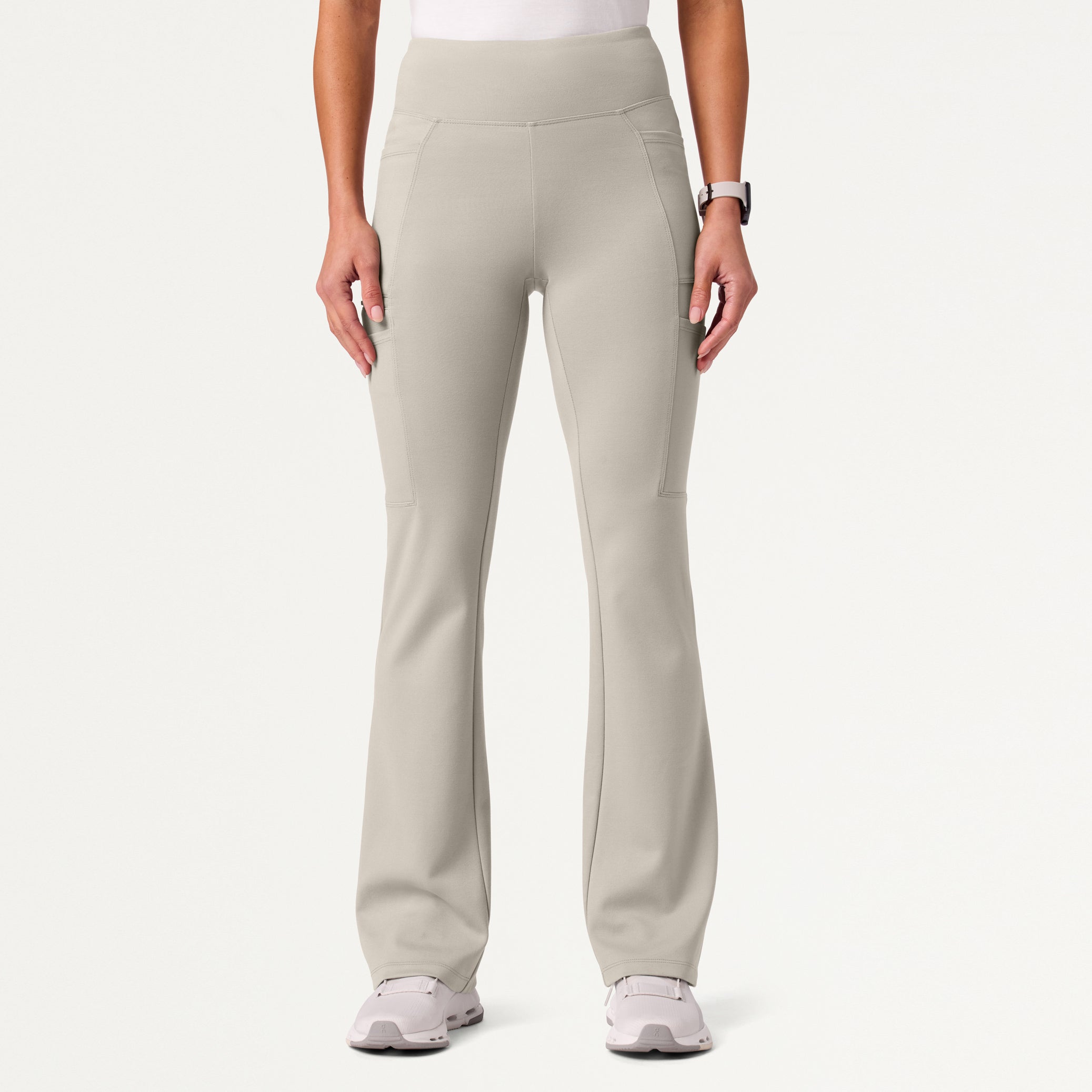 Perri UltraSOFT™ Yoga Scrub Pant - Fog