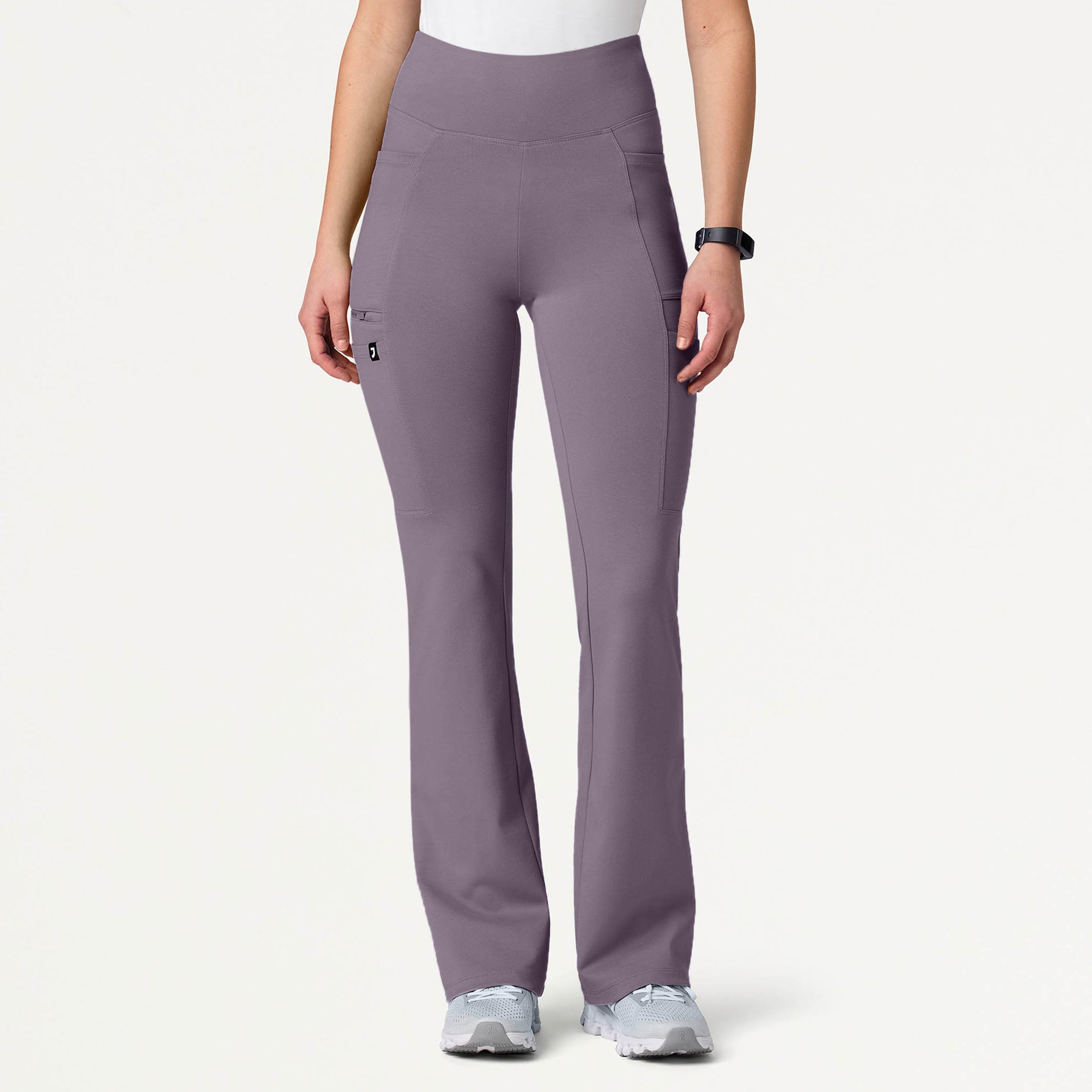Perri UltraSOFT™ Yoga Scrub Pant - Titanium