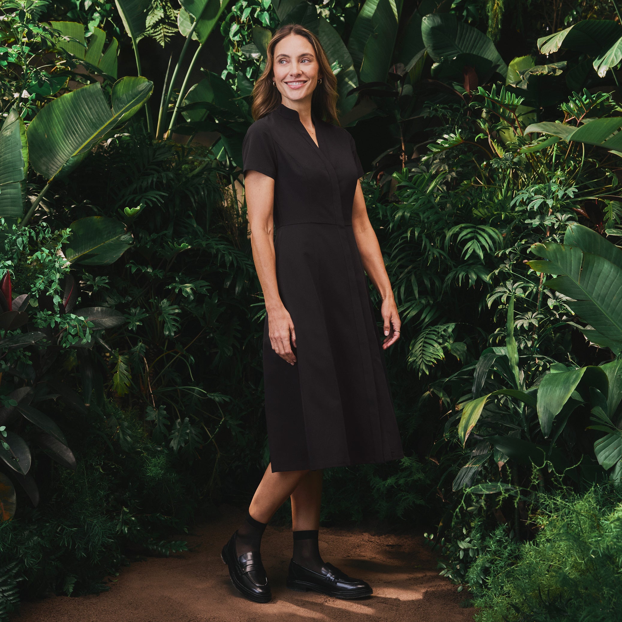 The Scrub Dress - Black